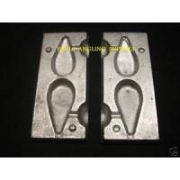 2 in 1 Pear Lead Weight Mould ASL Size 1
